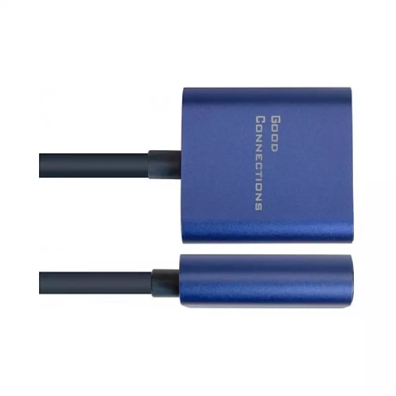 Adaptador de cable de vídeo Alcasa MDP-HDMI2 0,2 m Mini DisplayPort HDMI negro azul