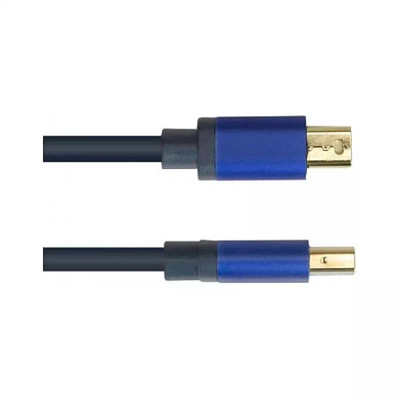 Adaptador de cable de vídeo Alcasa MDP-HDMI2 0,2 m Mini DisplayPort HDMI negro azul