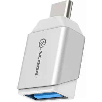 ALOGIC Ultra Series - Adaptador USB - USB-C de 24 pines (M) a USB Type-A (H) - USB 3.1 Gen 1 - Plata (ULCAMN-SLV)