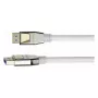 Cable DisplayPort 2.0 PREMIUM, 54 Gbit/s, UHBR 13.5, 4K @240Hz / 8K @60Hz, conector totalmente metálico, cobre (DP20-PY005W)