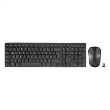 Conjunto inalámbrico de escritorio Speedlink SIGNIUM SL-640303-BK Negro — distribución DE, teclado y ratón inalámbricos