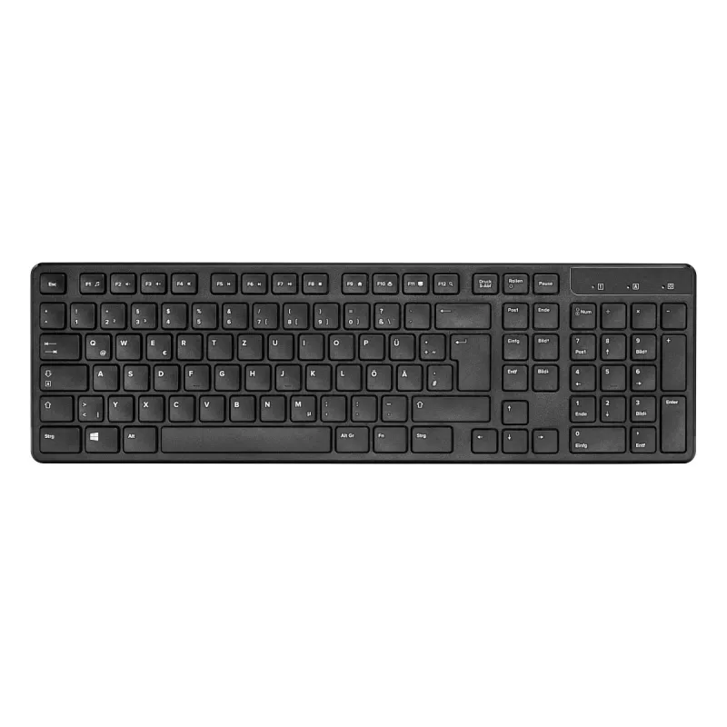 Conjunto inalámbrico de escritorio Speedlink SIGNIUM SL-640303-BK Negro — distribución DE, teclado y ratón inalámbricos