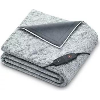 Manta eléctrica Beurer HD 75 Nordic Gris Verde Planet, 180 x 130 cm