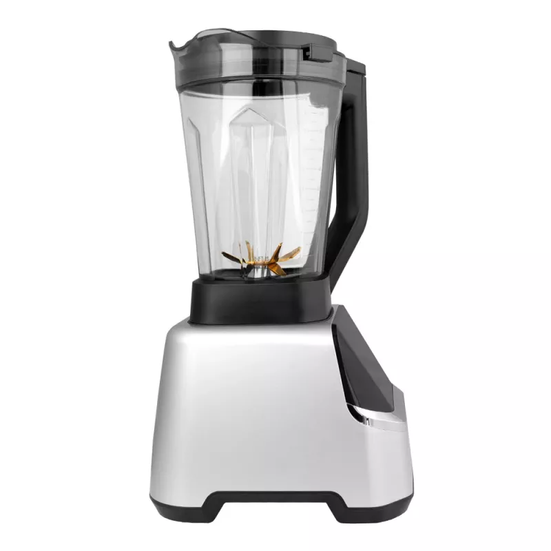 Batidora de mesa GASTROBACK Mix & Soup (2000 W, 2 L, recipiente de Tritan, cuchillas de titanio, control táctil, negro/acero inoxidable)