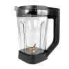 Batidora de mesa GASTROBACK Mix & Soup (2000 W, 2 L, recipiente de Tritan, cuchillas de titanio, control táctil, negro/acero inoxidable)