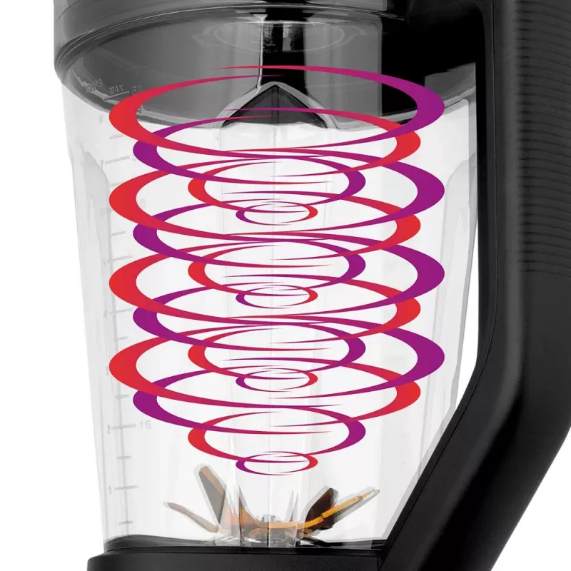 Batidora de mesa GASTROBACK Mix & Soup (2000 W, 2 L, recipiente de Tritan, cuchillas de titanio, control táctil, negro/acero inoxidable)
