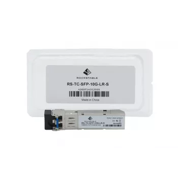 Transceptor SFP+ 10GBASE-LR de fibra óptica Rockstable — 10 Gbit/s, 1310 nm, LC, 10 km