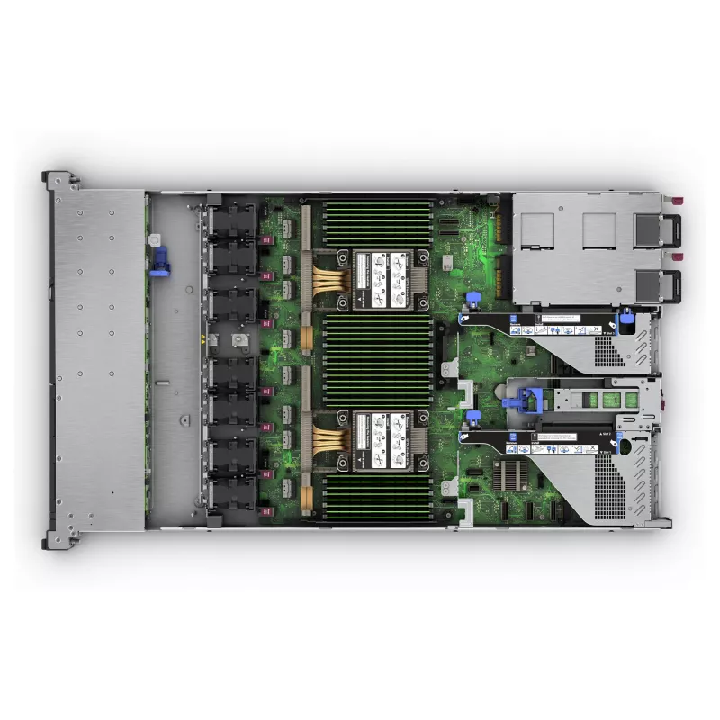 Servidor ProLiant DL360 Gen11 Network Choice - Rack - Xeon Silver 4510 4,1 GHz - 64 GB RAM - 2x 960 GB SSD - 1U - Hot-Swap - 2-Way
