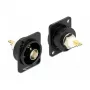 Conector hembra BNC DELOCK 86788, negro, 26×31,4×31 mm