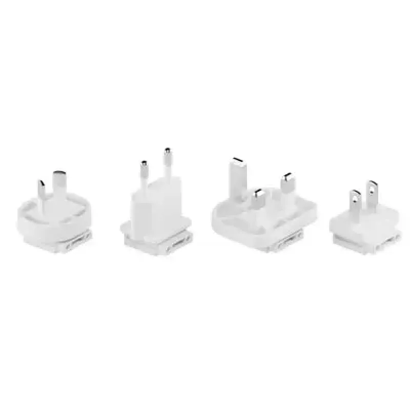 Cargador móvil ALOGIC WCM3X100G — cargador de CA de interior para smartphone y tablet, 2x USB-C, 100–240V, blanco