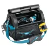 Maletín de herramientas Makita E-05446 negro, azul plástico, poliéster, acero