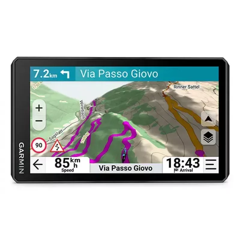 Navegador GPS para moto Garmin zumo XT3, 15,2 cm (6 inch) pantalla táctil TFT, 64 GB, IPX7/IP6X, Bluetooth, Wi-Fi
