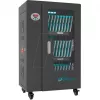 Carro de gestión de dispositivos portátil Alcasa PCT01-A30S negro USB 2,4A