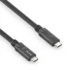 Cable USB4 Gen 2x2 PureLink PI6600-030 USB‑C a USB‑C 3 m, 20 Gbit/s, apantallado magnético, negro