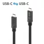 Cable USB4 Gen 2x2 PureLink PI6600-030 USB‑C a USB‑C 3 m, 20 Gbit/s, apantallado magnético, negro