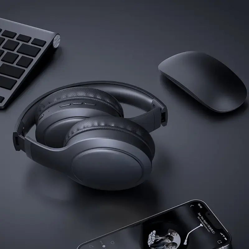 Auriculares HAVIT HVBT-H630BT inalámbricos Bluetooth con diadema, 20–20000 Hz, circumaurales, USB-C, negro
