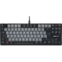 Teclado mecánico Cherry KC 500 MX LP TKL — interruptores MX Low-Profile, tenkeyless, distribución US, ivory