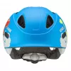Casco de protección UVEX oyo style azul, verde - construcción de carcasa dura, casco de bicicleta para niños