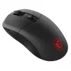 Ratón gaming MSI VERSA 300 WIRELESS 8K, ambidiestro, óptico, 2600 DPI, 6 botones, negro