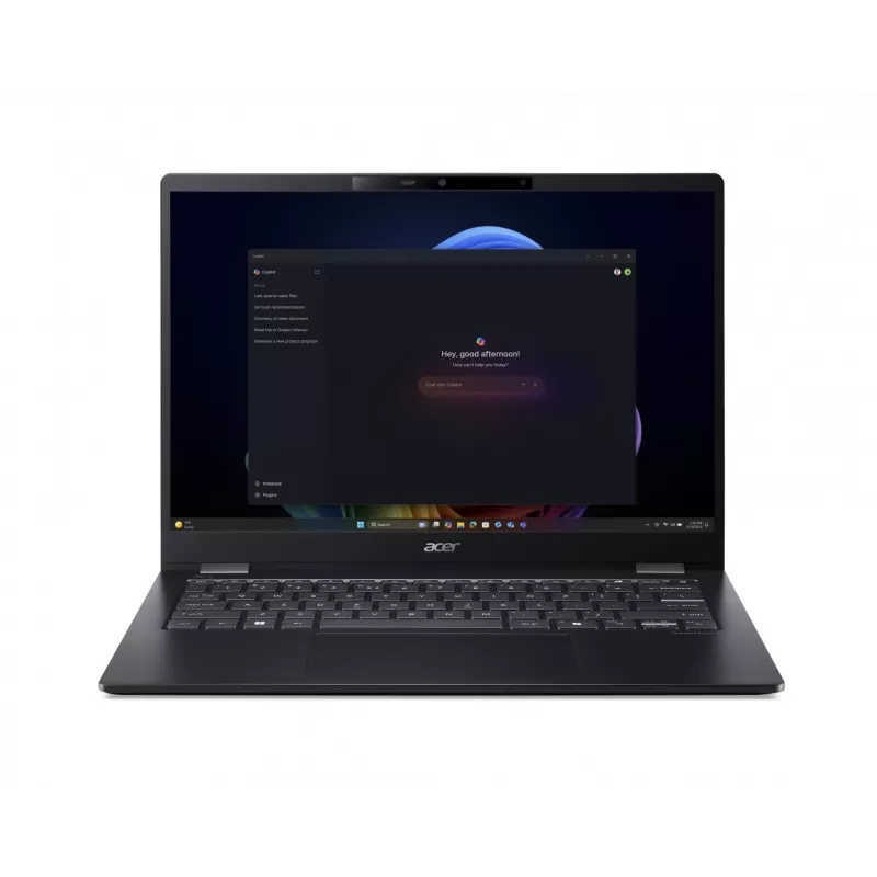 Portátil Acer TravelMate P6 14 AI TMP614-54T con Intel Ultra 5, 16 GB RAM, 512 GB SSD, Windows 11 Pro, batería 226-V