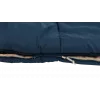 Saco de dormir Outwell Contour Lux 190 cm, sintético, cremallera izquierda, azul profundo