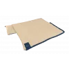 Saco de dormir Outwell Contour Lux 190 cm, sintético, cremallera izquierda, azul profundo