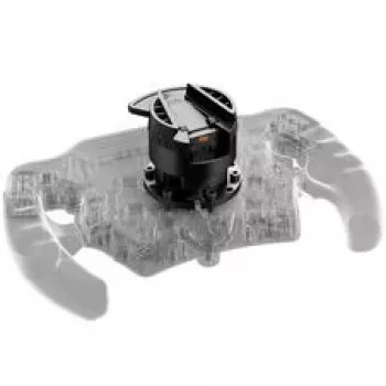 Adaptador QR universal Asetek SimSports USB-A con distancia entre orificios de 70 mm y 50,8 mm – negro