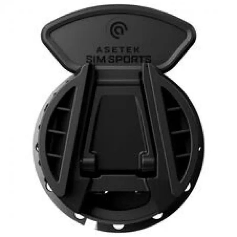Adaptador QR universal Asetek SimSports USB-A con distancia entre orificios de 70 mm y 50,8 mm – negro