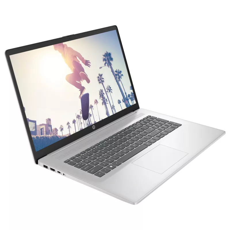 HP 17-cn4160ng Core5 120U/16GB/512SSD/FreeDNS/plata USB C 3.1 – distribución del teclado posiblemente alemán