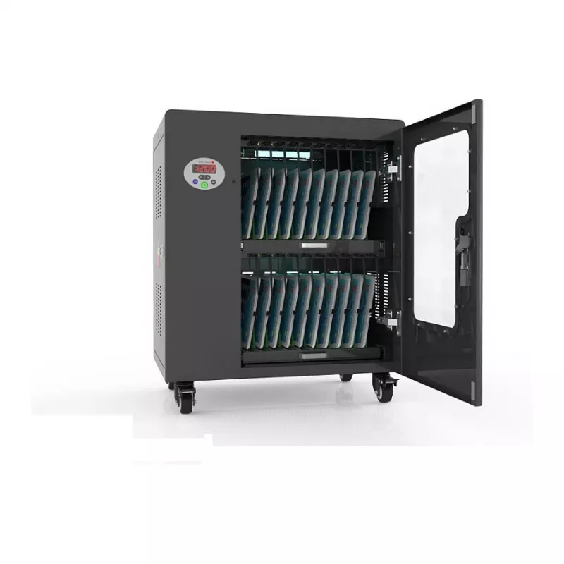 Carro de carga para tablets GoodConnections ANTARES T20 desinfección UVC Negro