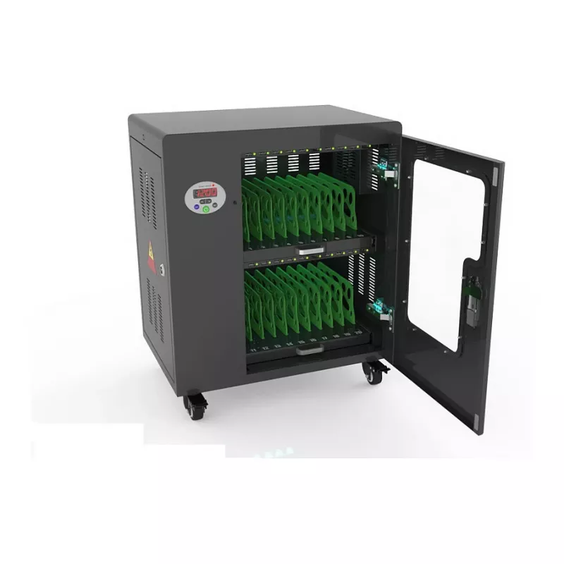 Carro de carga para tablets GoodConnections ANTARES T20 desinfección UVC Negro