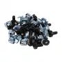 Good Connections GC-N0050 juego de tornillos M6 para rack, 20 mm, 20 uds., negro