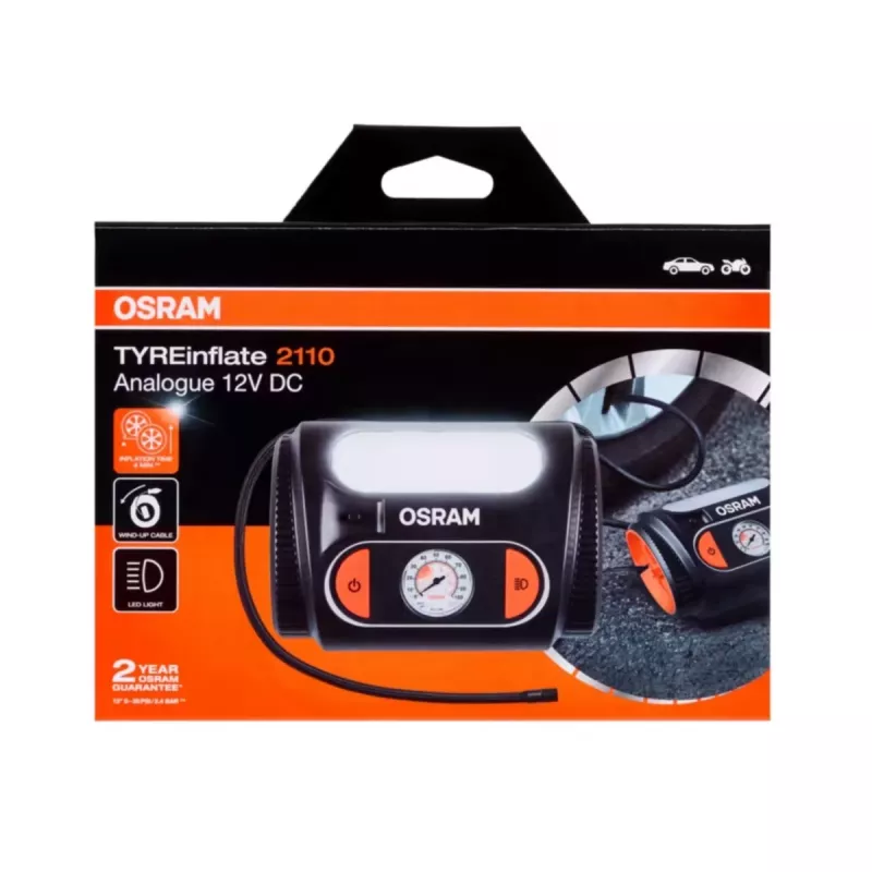 Osram Tyreinflate 2110 compresor para automóvil 12 V