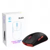 Ratón gaming inalámbrico MSI Forge GM340, ambidiestro, óptico, 12000 DPI, Negro