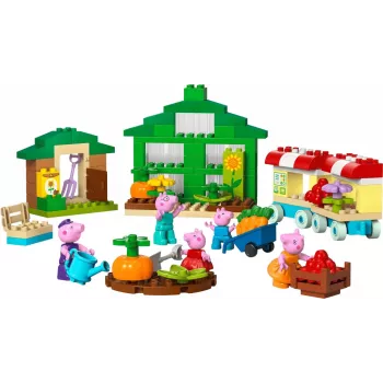 DUPLO Peppa Pig 10461 El jardín y el invernadero del abuelo Pig piezas de construcción