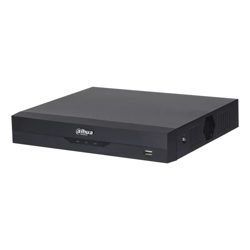 DVR Dahua XVR5104HS-4KL-I3/T 4 canales 4K H.264/H.265, disco SATA hasta 10 TB, Fast Ethernet, 12V DC
