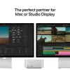 Monitor Apple Studio Display XDR 27 pulgadas 5K Ultra HD LED, cristal estándar, pie reclinable y ajustable en altura, plata
