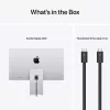 Monitor Apple Studio Display XDR 27 pulgadas 5K Ultra HD LED, cristal estándar, pie reclinable y ajustable en altura, plata