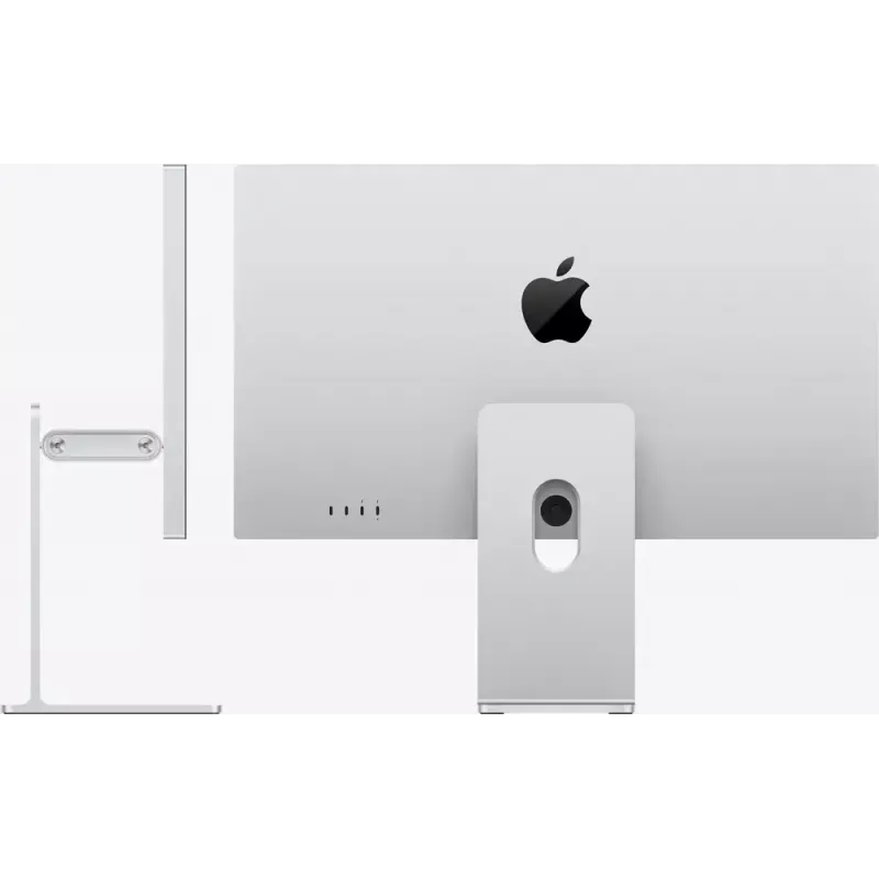 Monitor Apple Studio Display XDR 27 pulgadas 5K Ultra HD LED, cristal estándar, pie reclinable y ajustable en altura, plata