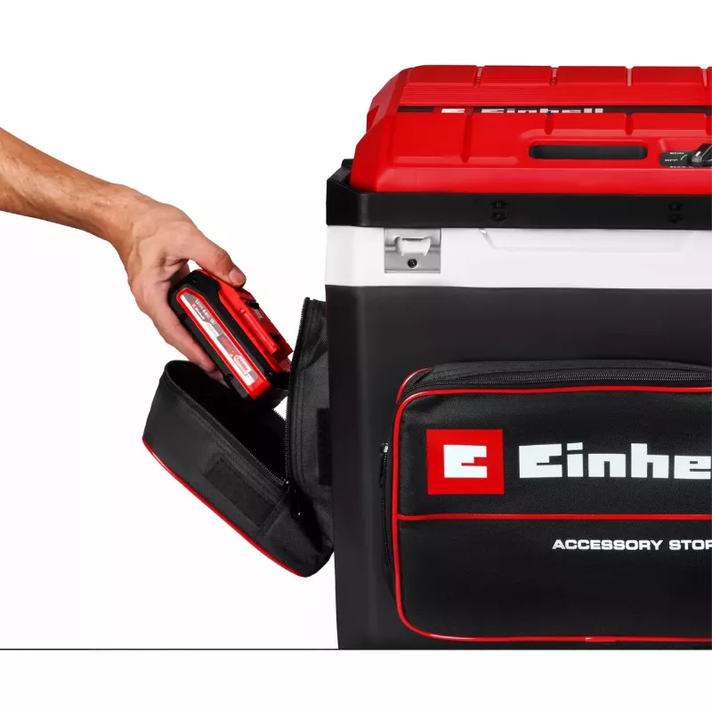 Nevera portátil Einhell TE-COL 18/27 Li‑Solo 27 L a batería/eléctrica, refrigeración 20–60 °C, bolsillo frontal