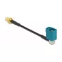 Cable de conexión DeLOCK 88725 cable de antena negro