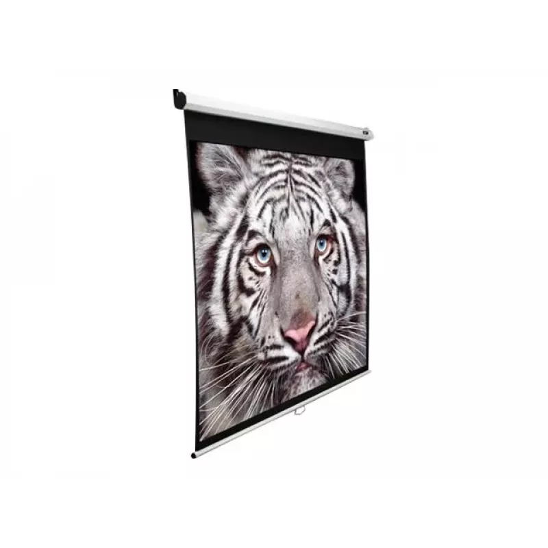 Elite Screens | Serie Manual | M135XWV2 | Diagonal 135 inch | 4:3 | Ancho de imagen visible (B) 274 cm | Blanco