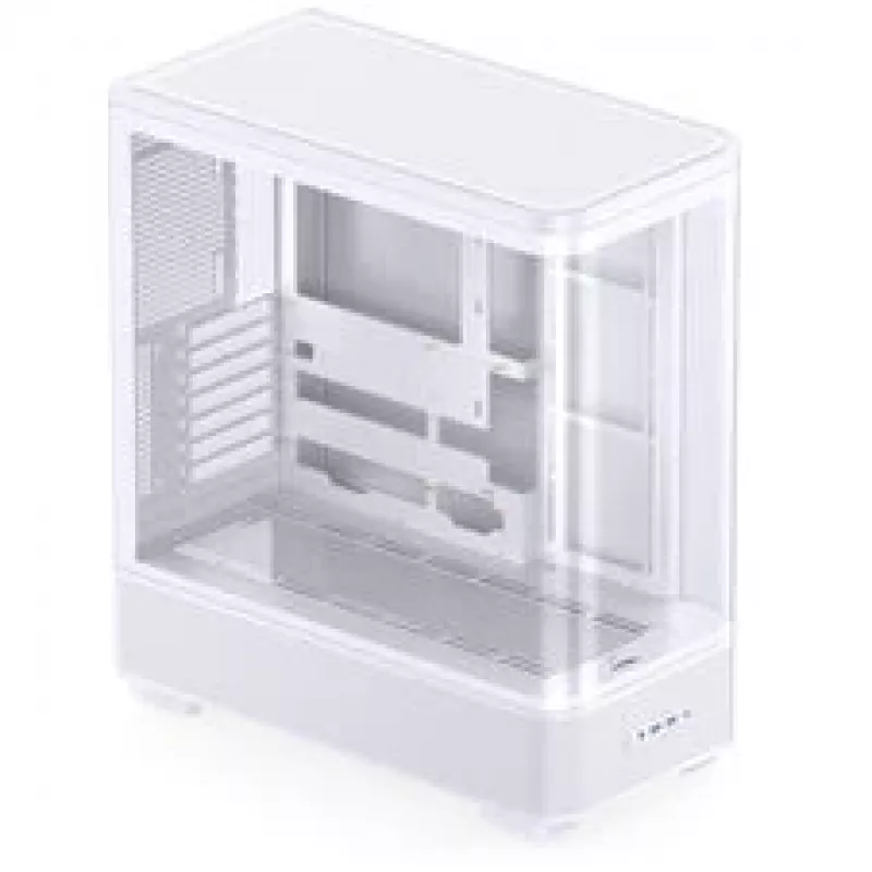 Caja Jonsbo TK-5, torre Midi, ATX, cristal templado – Blanco
