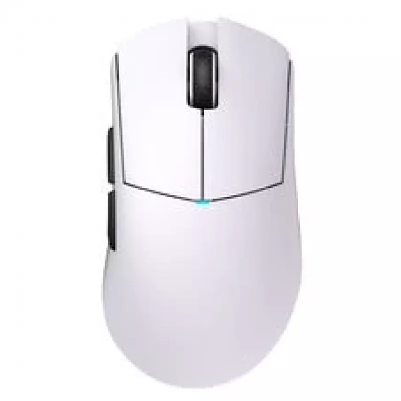Ratón gaming Lamzu Paro — frecuencia de sondeo de 8 kHz, inalámbrico 2,4 GHz, blanco