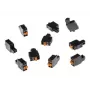 Conector de cable AXIS 5505-261, 2 polos, paso de 2,5 mm, gris, pack de 10