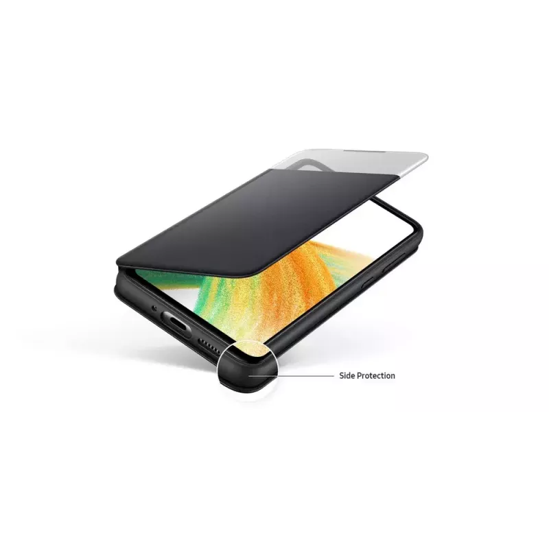 Funda cartera Samsung EF-EA336PBEGEW para Galaxy A33 5G, compatible con pantallas de 6,4