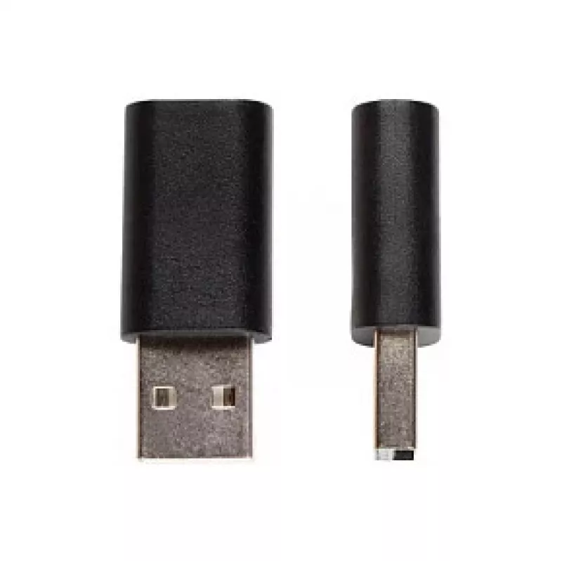 Adaptador de cable Alcasa USB-AD200 USB A USB C negro (USB-AD200)