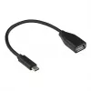 Alcasa 2511-OTG2. Longitud del cable: 0,1 m, conexión 1: USB C, conexión 2: USB A, versión USB: USB 2.0, velocidad máxima de transferencia de datos: 480 Mbit/s, Descric