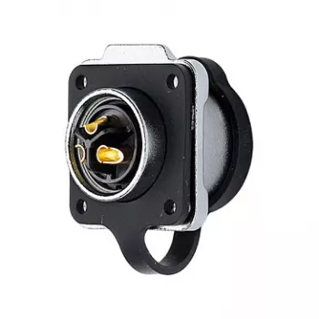 Good Connections IC01-20P303 - S1 - Alimentación (3 polos) - Negro - recto - Metal - Plástico - Oro - Aleación de cobre