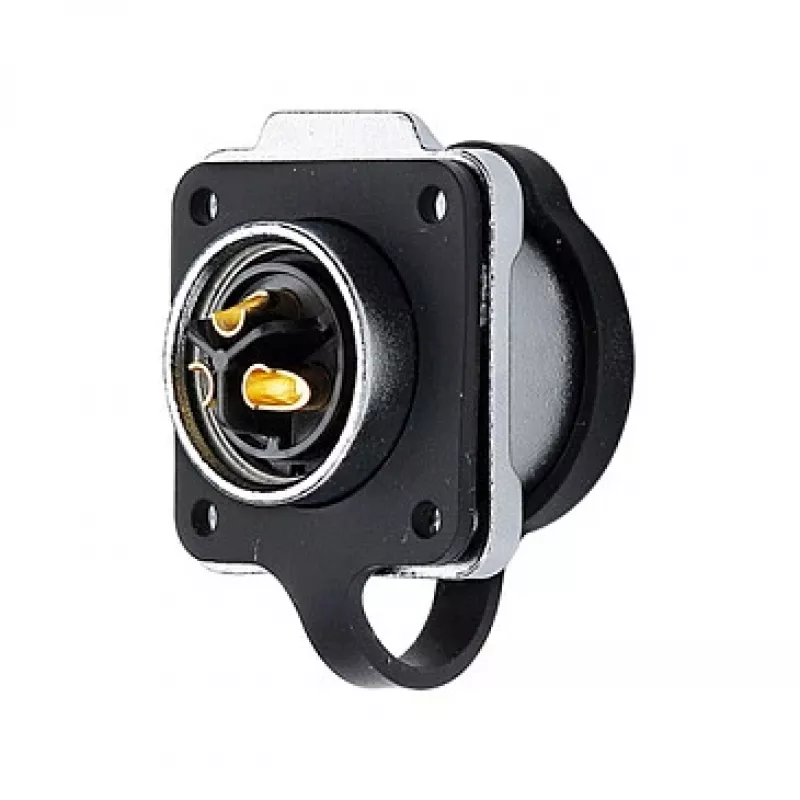 Good Connections IC01-20P303 - S1 - Alimentación (3 polos) - Negro - recto - Metal - Plástico - Oro - Aleación de cobre